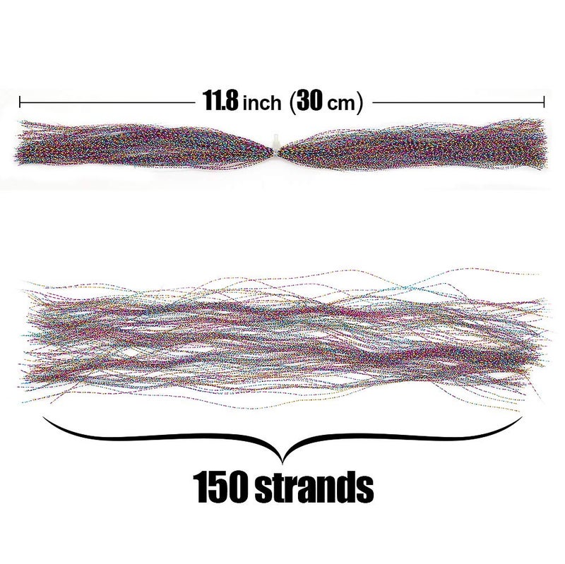 XFISHMAN Fly Tying Materials 12 Colors Krystal Flash Ripple Flashabou Flies Fishing Lure Making Supplie - Image 5