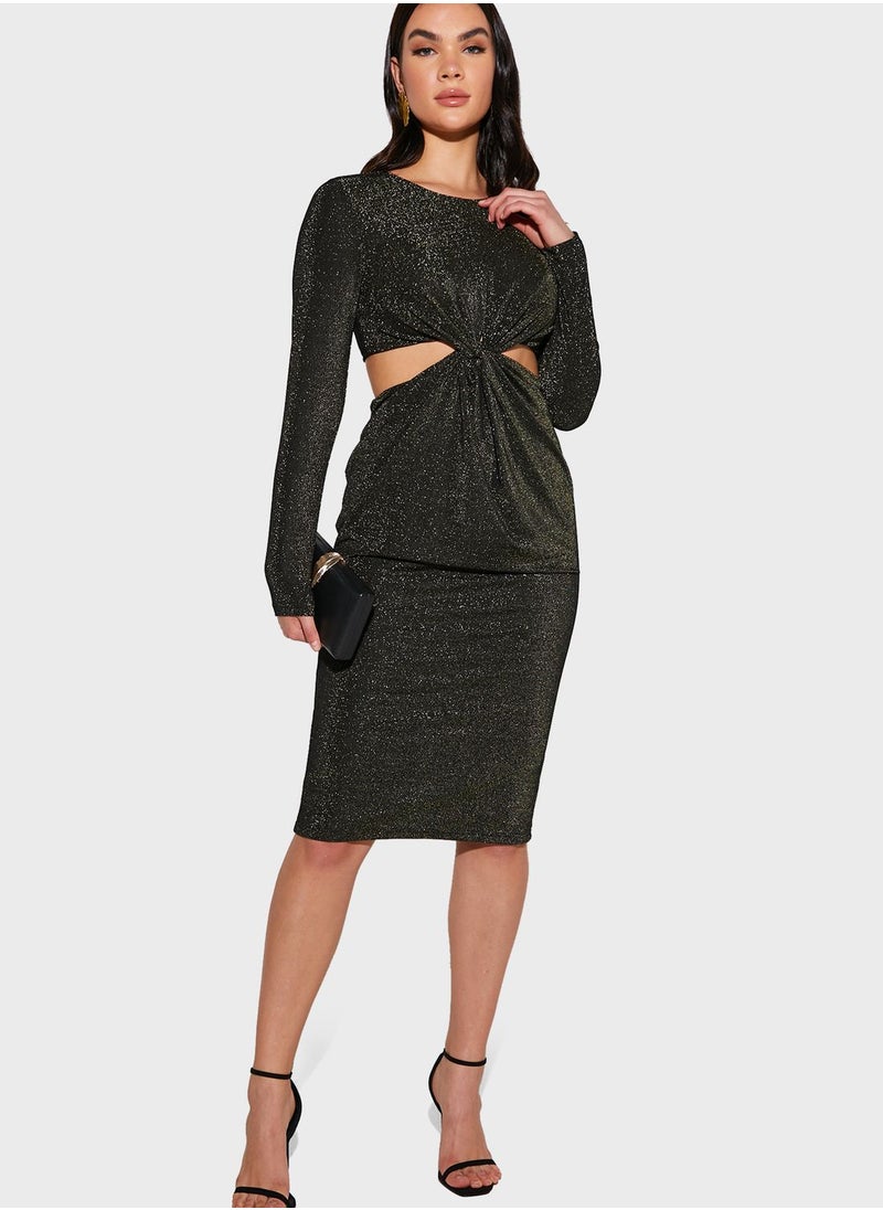 Chi-Chi London - Cut Out Bodycon Dress - Image 1