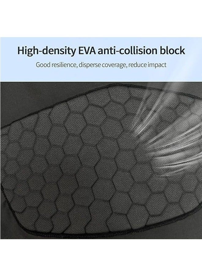 general Basketball quick-drying sports vest, goalkeeper goalkeeper anti-collision suit, padded compression shirt with ribs, shoulder pads and back pads, football training vest - Image 4