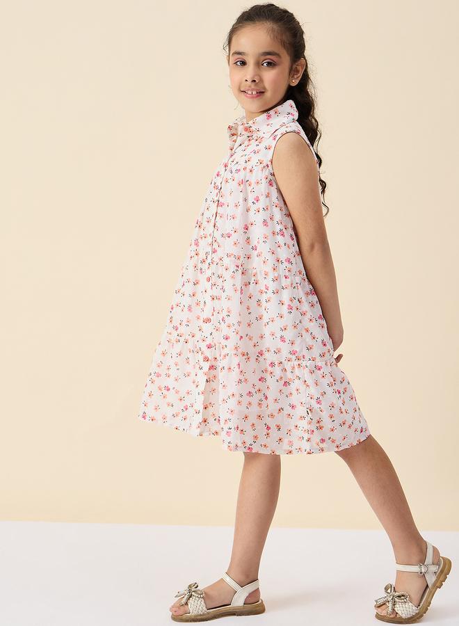 ستايلو بج فستان قميص بطبعة ديتسي من ستايلو باج بأزرار - Image 3