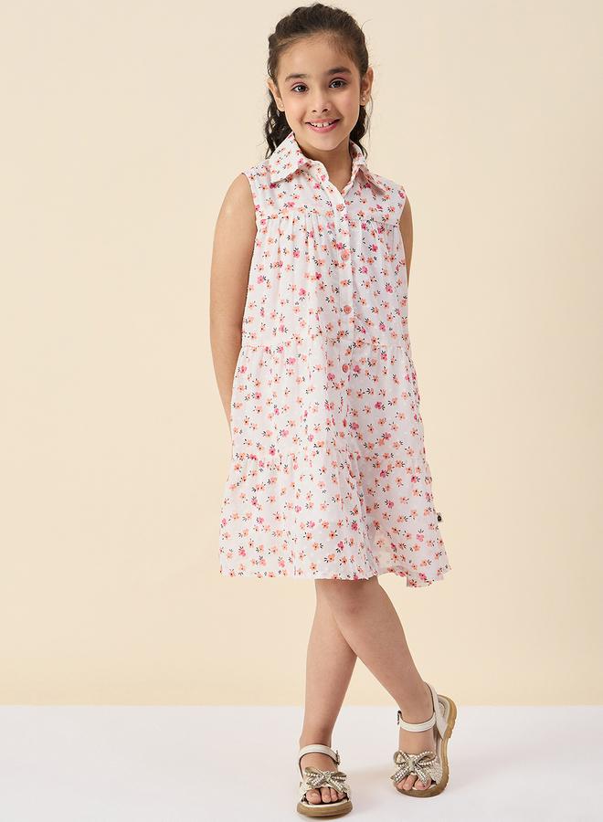 ستايلو بج فستان قميص بطبعة ديتسي من ستايلو باج بأزرار - Image 1