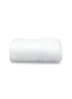 Cannon Highly Absorbent Premium Quality Jacquard Hand Towel White 50 x 100 cm  - Image 3