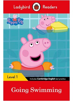 Ladybird Readers Level 1 - Peppa Pig - Peppa Pig Going Swimming (ELT Graded Reader)  - Image 1