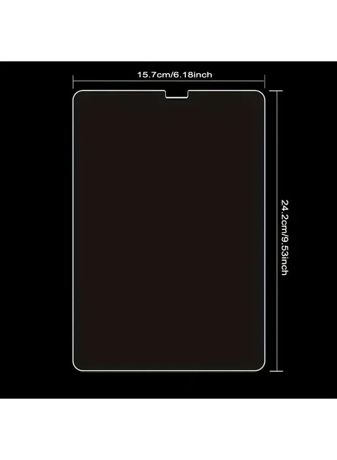Premium Tempered Glass Screen Protector 9H for Galaxy Tab S6 Lite S5e S6 10.5 Inch 3 Pack - Image 2