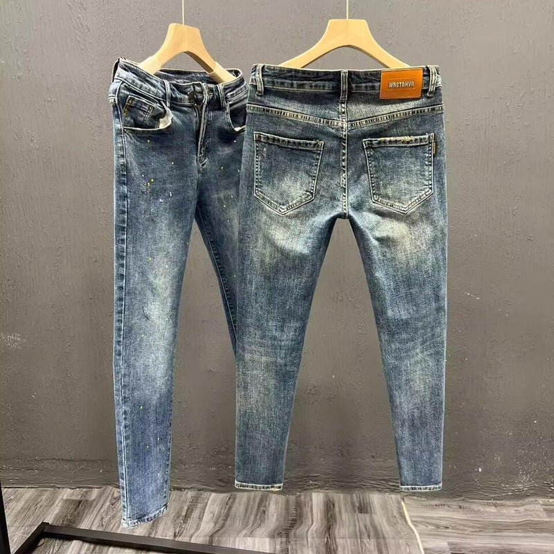 Unisex Casual Daily Denim Jeans - Image 3