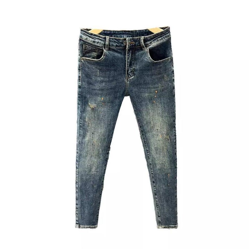 Unisex Casual Daily Denim Jeans - Image 1