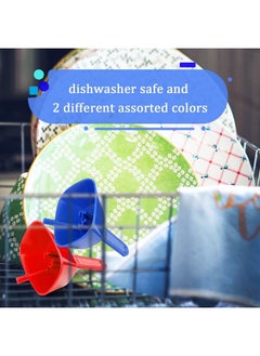 SAVITA 2pcs Drip Free Popsicle Holder, Reusable Ice Cream Holder Popsicle Holders with Straw Mess Free BPA Free Frozen Popsicle Holder Ice Popsicle Holders for Summer Pool Party  - Image 3