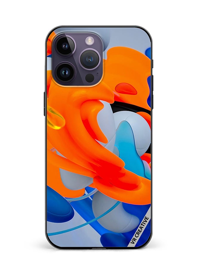 VR CREATIVE Protective Case Cover For Apple iPhone 15 Pro Design Multicolour - Image 1