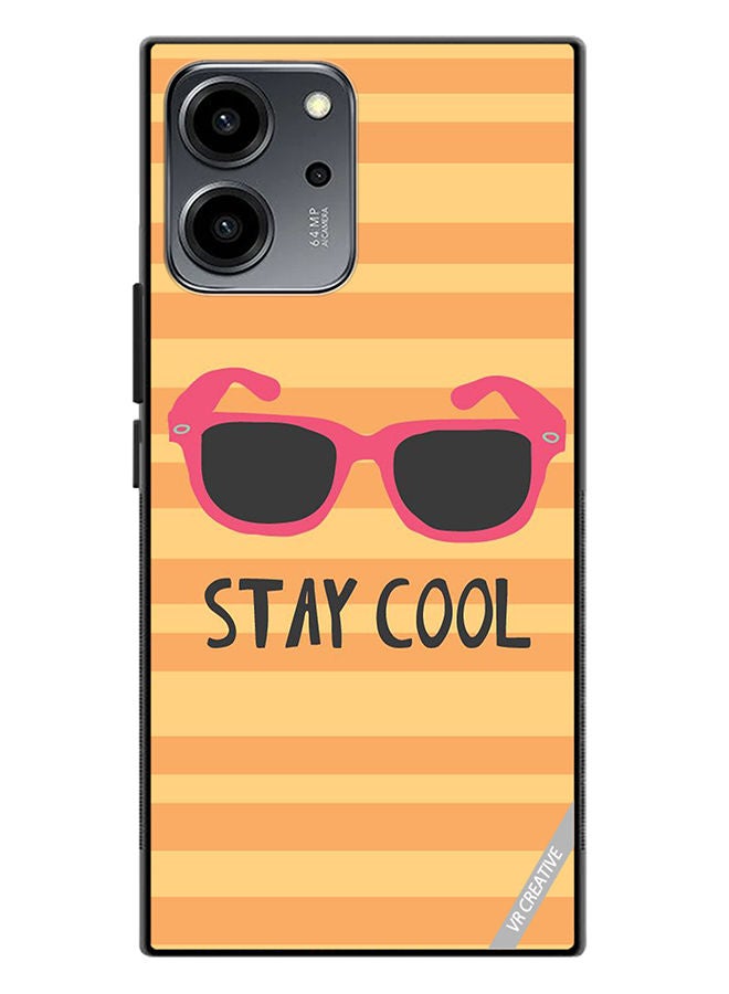 VR CREATIVE Protective Case Cover For Honor 80 SE Stay Cool Design Multicolour - Image 1