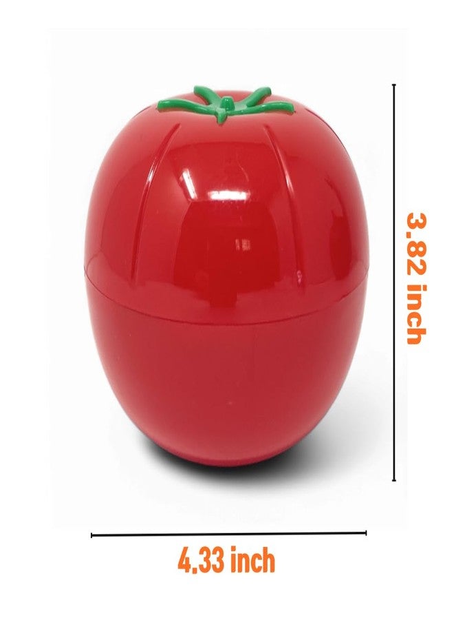GODAGE Vegetable and Fruit Saver, Keep Fresh Longer, Reusable Storage Keeper, Vegetable and Fruit Storage Containers in Fridge, BPA Free (Tomato) - Image 2