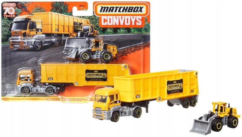 Matchbox Convoys Ford Cargo MBX Dump Trailer Quarry King - Image 2
