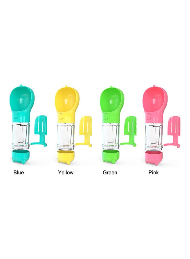 Loquat Portable Pet Travel Water Dispenser With Litter Shovel Blue/Clear 27x9.70x10cm - Image 4