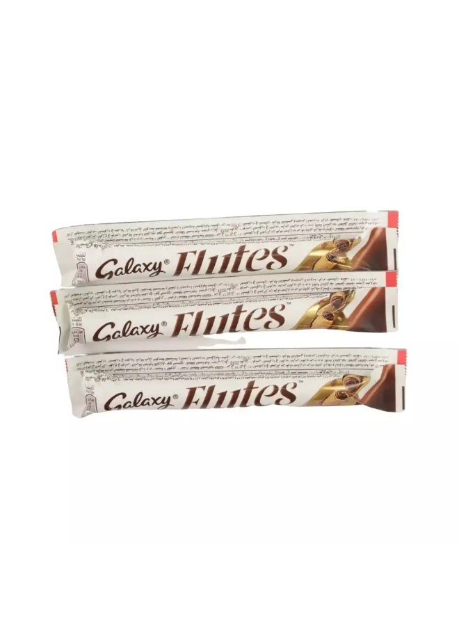 Galaxy Flutes Crispy Chocolate Twin Fingers- 24X11.25 gms - Image 2