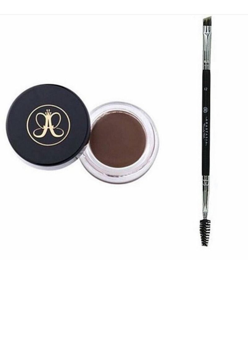 Eyebrow Gel With Brush Dark Brown - Image 2