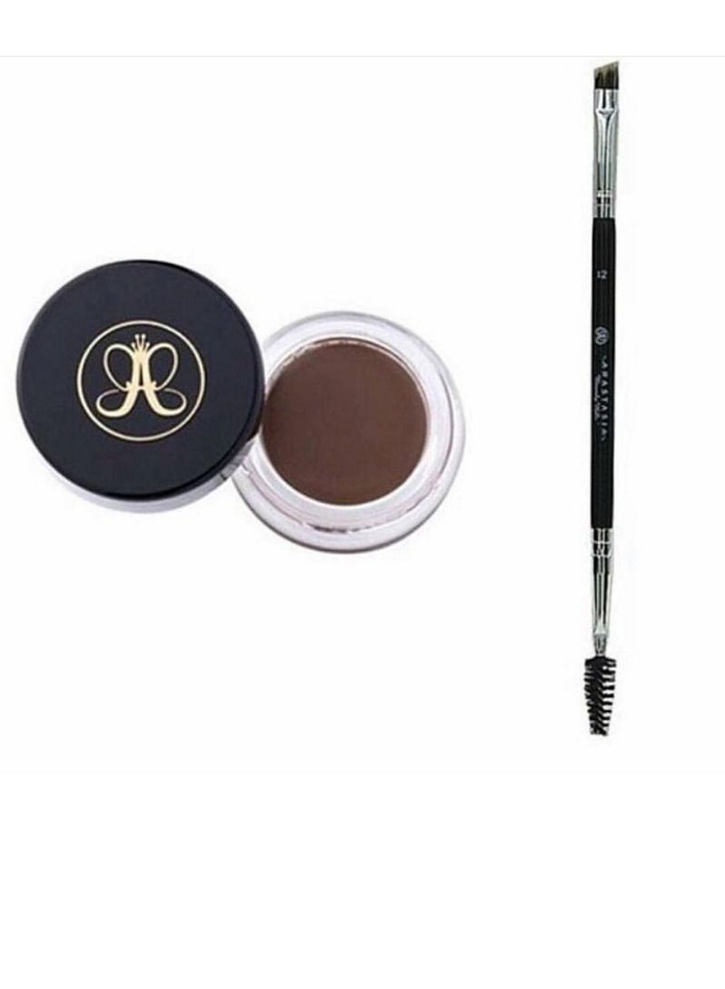 Eyebrow Gel With Brush Dark Brown - Image 1