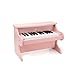 ZIPPY Kids Piano Keyboard 25 Keys Digital Piano for Kids Mini Music Educational Instrument Toy Wood Toy for Toddlers Girls Boys Pink - Image 2