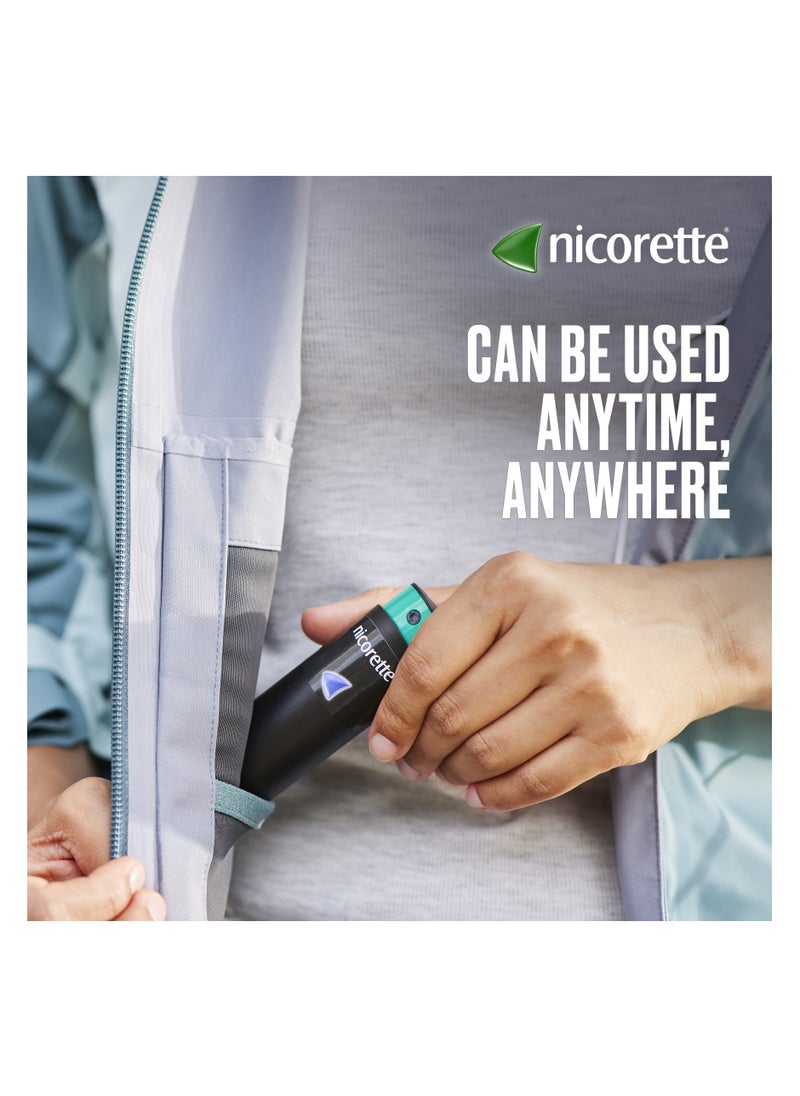 nicorette Nicorette - Quickmist Mouth Spray, Freshmint - 2 x 150 Sprays  - Image 5
