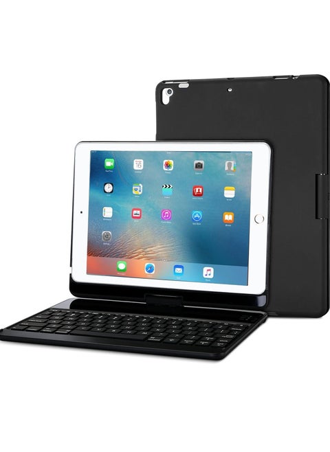Keyboard Case for iPad 9.7 2018 2017 iPad Pro 9.7 iPad Air 1/2 360 Degree Rotation Swivel Keyboard Cover