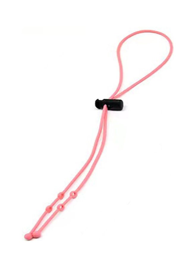 NIBEMINENT 5-Piece Face Mask Holder Lanyard Set Pink - Image 4