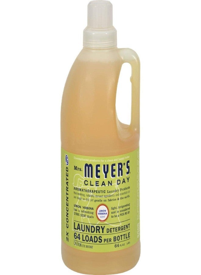 Mrs. Meyer's Clean Day Laundry Detergent Bottle, Lemon Verbena, 64 Fl oz (Pack of 1) - Image 2