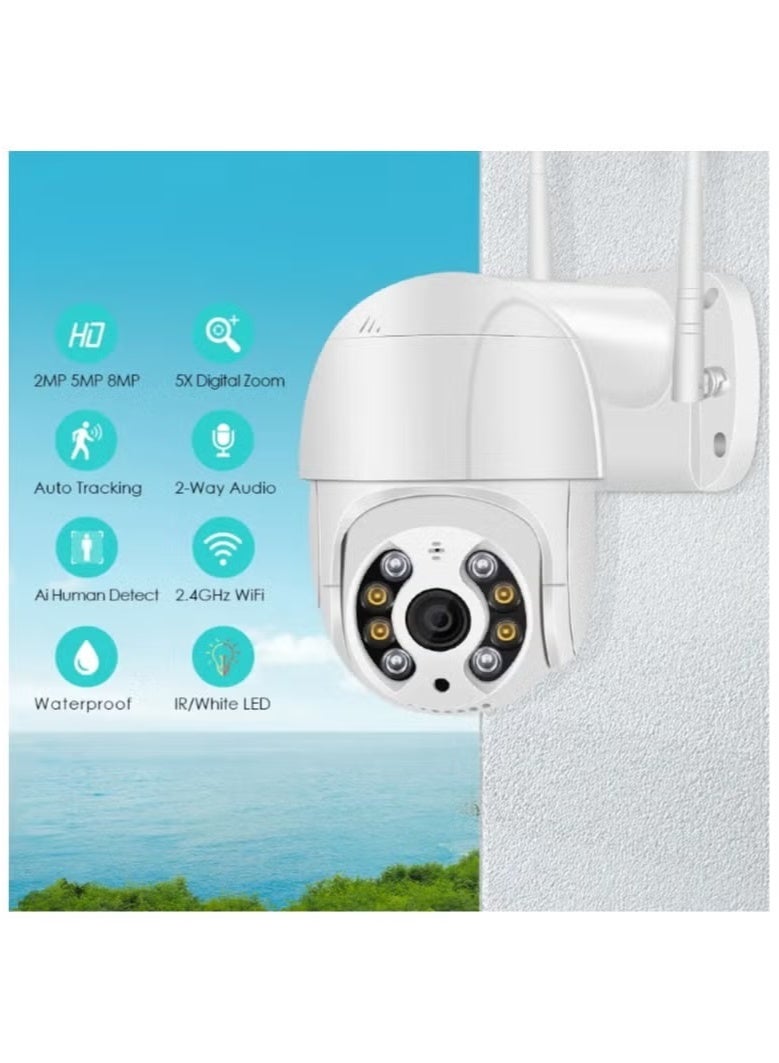 oem ICSEE 1080P 3MP 5MP PTZ WIFI Wireless 8MP Outdoor Camera Two-way Audio P2P Dome 4k Security IP Auto Tracking CCTV Network Camera - Image 4