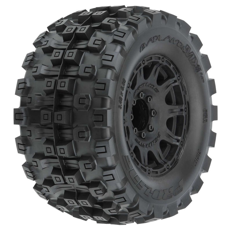 ProLine Racing Badlands MX38 HP 38 BELTD MTD Raid 8x32 17mm FR PRO1016610 RC Tire