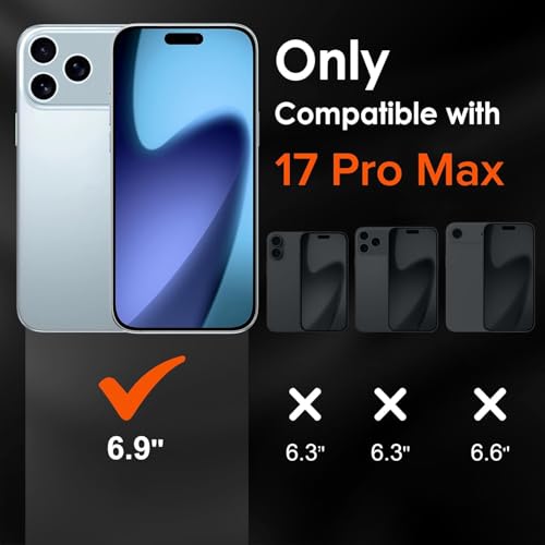 SBMS Silicone Case for iPhone 17 Pro Max 6.9-Inch, Silky-Soft Touch Full-Body Protective Phone Case, Shockproof Back Cover for iPhone 17 Pro Max (Gray) - Image 2