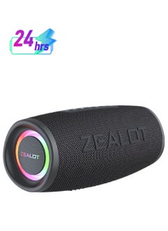 Zealot ZEALOT S56 40W Bluetooth Speakers, Outdoor Portable Subwoofer, EQ Mode Wireless Speaker, Dual Pairing, Waterproof IPX5 8000mAh Battery, 24 Hours Playtime Loud Stereo, Booming Bass For Outdoor/Home/Car  - Image 1