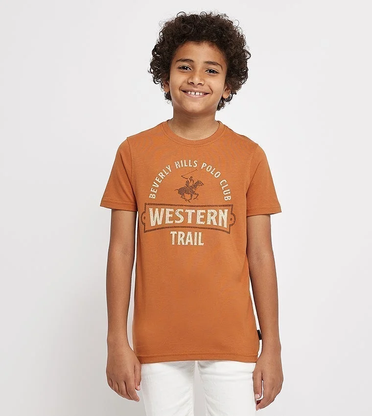 Printed Short Sleeves T-Shirt