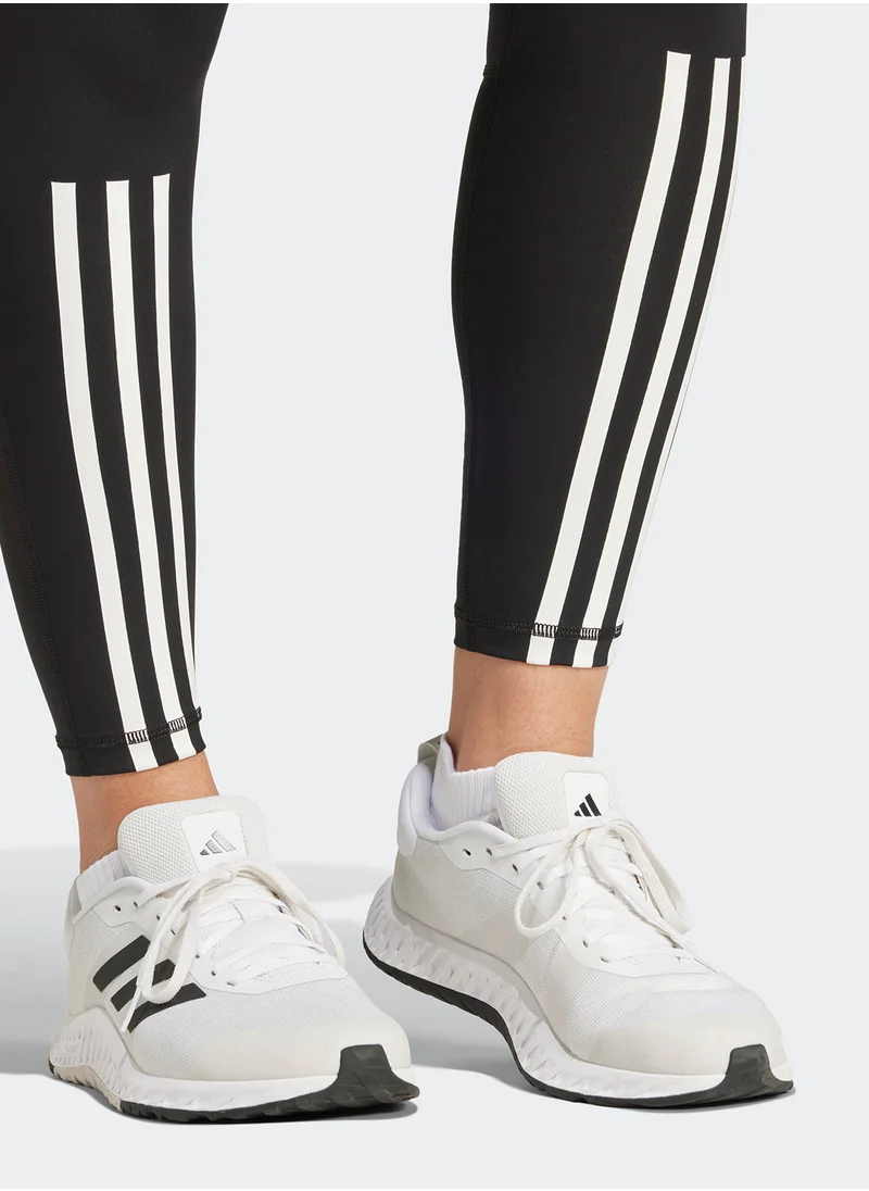 اديداس Techfit 3 Stripe 7/8 Leggings