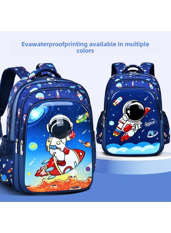 3D Three-dimensional Schoolbag High-gloss Lightweight Astronaut Breathable Children's 16-inch Backpack Primary School Student Schoolbag For Men And Women Foreign Trade-color:Mermaid ( 16inch ) - Image 4