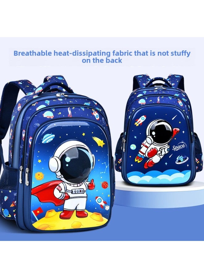 3D Three-dimensional Schoolbag High-gloss Lightweight Astronaut Breathable Children's 16-inch Backpack Primary School Student Schoolbag For Men And Women Foreign Trade-color:Mermaid ( 16inch ) - Image 3