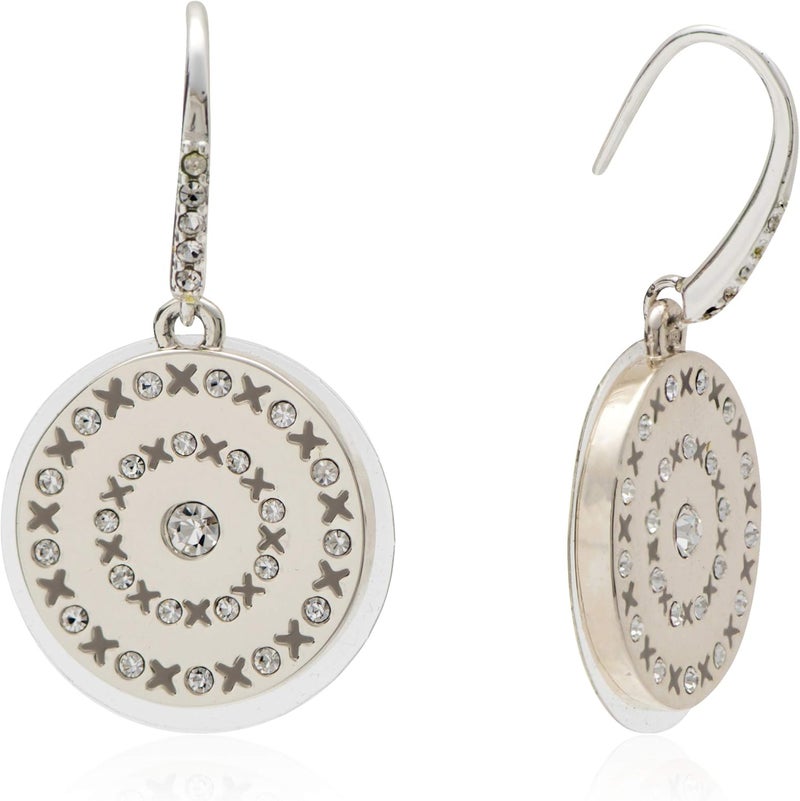 Buckley London Womens Gold Plating Lumley Earrings - E2246, Color Silver