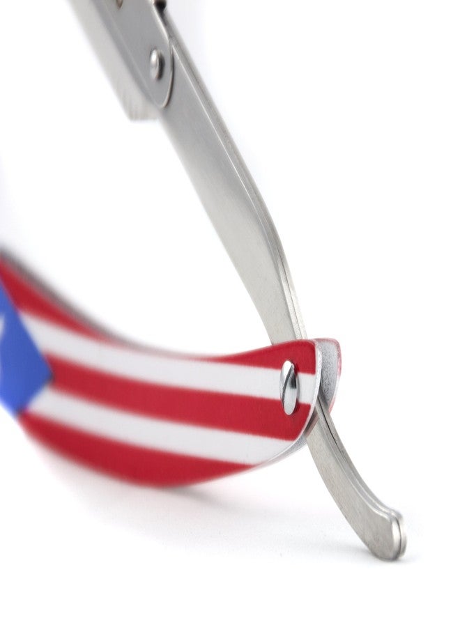MD Puerto Rico Flag Swing Lock Razor - Image 3
