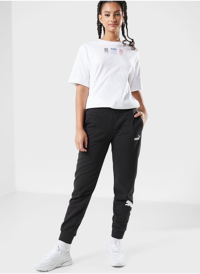 PUMA - Essential Logo Power Sweatpants - Image 1