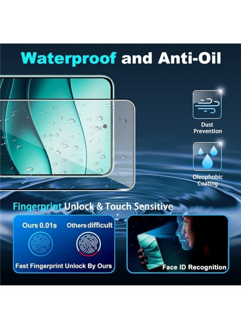 قطع واقي شاشة وكاميرا لهاتف Honor 400 5G - شفافية عالية وتغطية كاملة للحماية من الخدوش والصدمات - Image 3