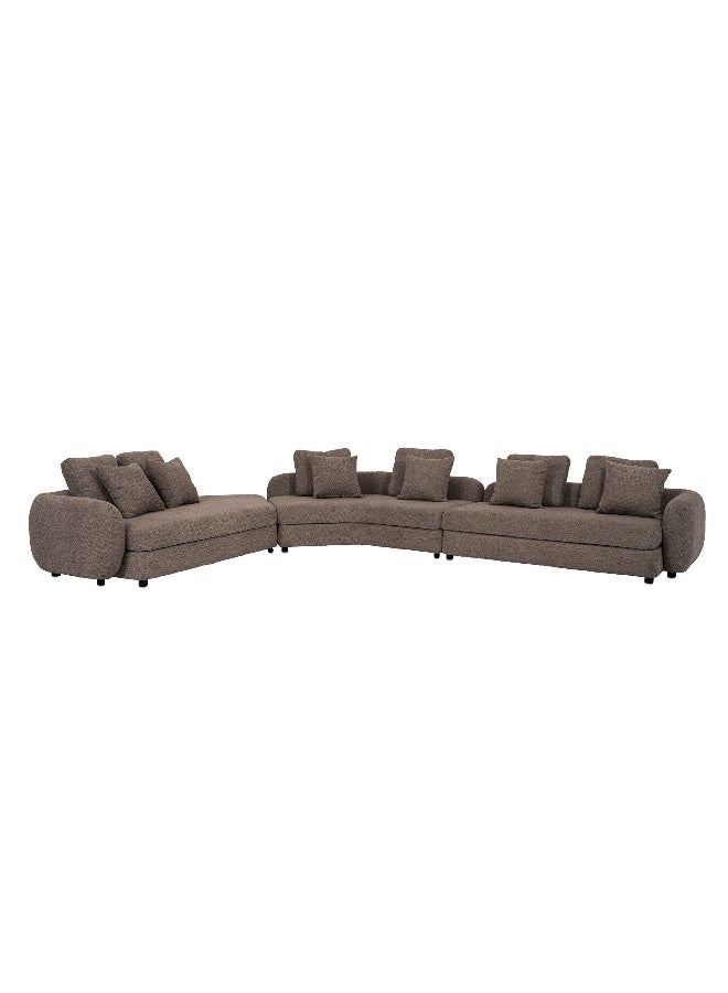 Pan Home Rangul Corner Sofa Set  - Image 2