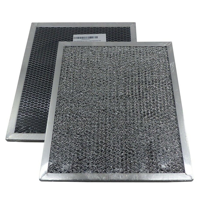 KITCHEN BASICS 101 41F, 97007696, 97005687 replacement for Broan Nutone Range Hood Grease Mesh Charcoal Carbon Combo, Single Pack- Filter Size 8.75 x 10.5 x .44 Inches - Image 3