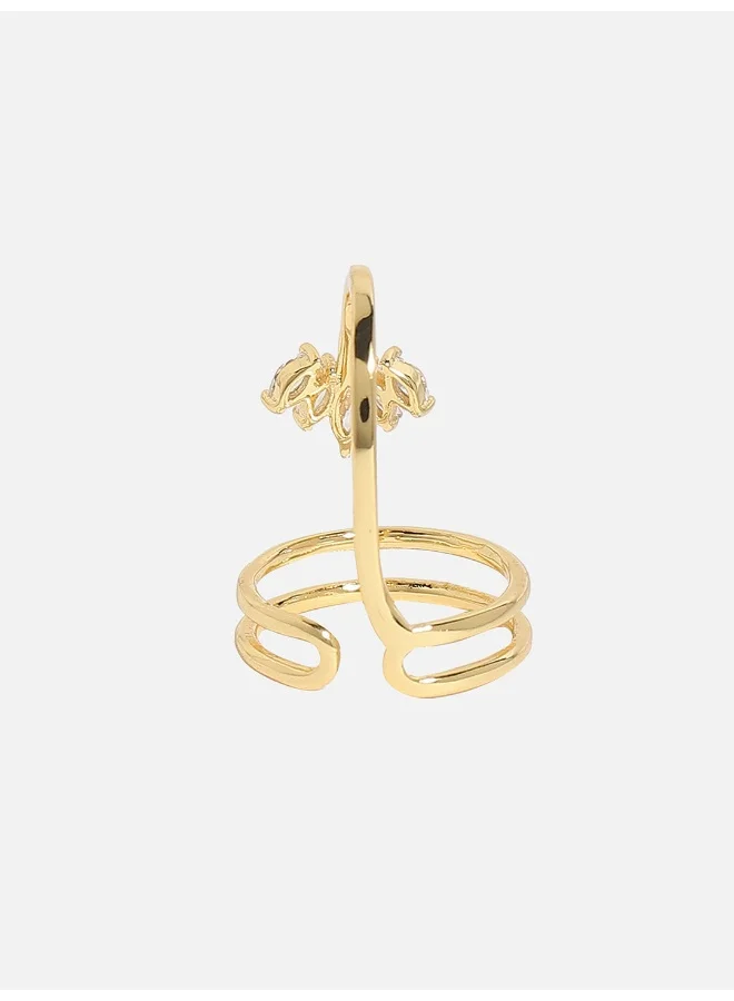 SOHI Dazzling Adornment Artificial Ring Jewellery