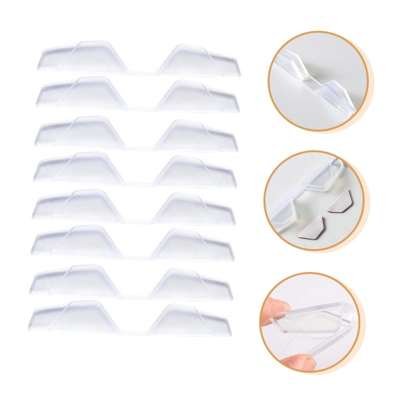 8 Pcs Car Door Protector Trim PVC Bumper Strip For Scratch And Chip Prevention - Image 3