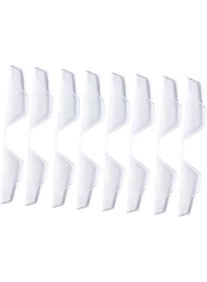8 Pcs Car Door Protector Trim PVC Bumper Strip For Scratch And Chip Prevention - Image 1
