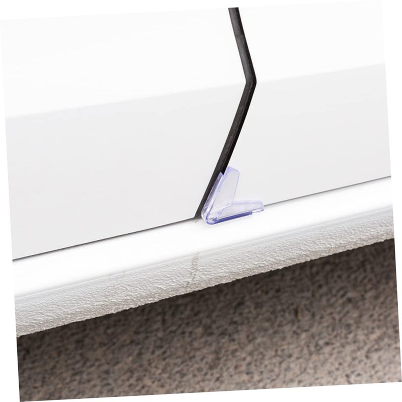 8 Pcs Car Door Protector Trim PVC Bumper Strip For Scratch And Chip Prevention - Image 4