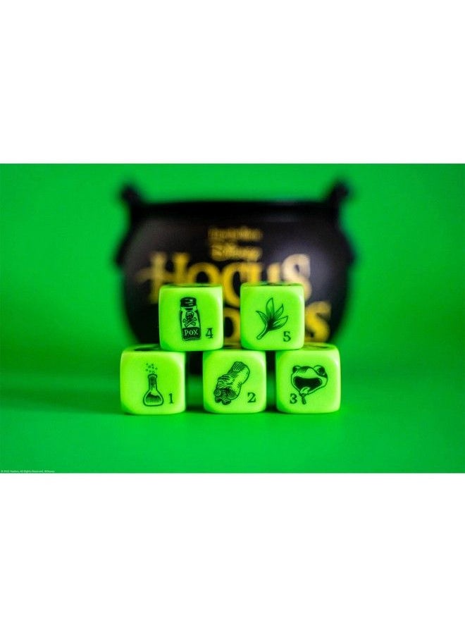 USAopoly Yahtzee: Disney Hocus Pocus ; Collectible Witch’S Caldron Dice Cup ; Classic Family Dice Game Based On Disney Film ; Great For Family Game Night ; Officiallylicensed Disney Game & Merchandise  - Image 4