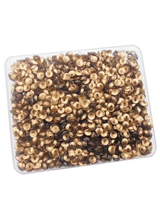 eshoppee - eshoppee PVC Sheet Sequins Sitara, Brown - Image 1