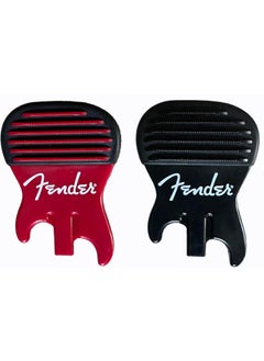 FENDER Callus Builder and Finger Strengthener includes both Red 8lbs and Black 15lbs  For people who play any stringed instrument Guitar Bass Violin etc