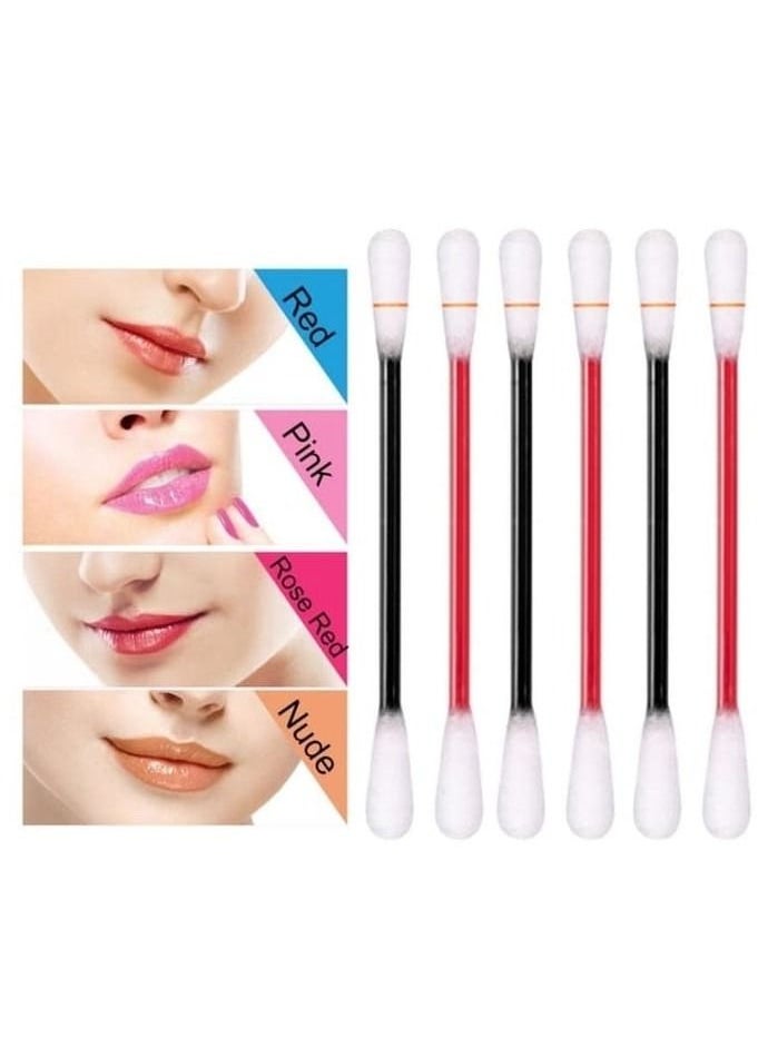 Generic - 20 Pcs Non-Stick Cotton Swab Tattoo Lipstick Nude - Image 1