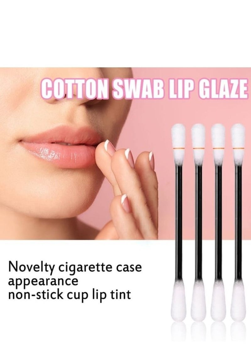 Generic - 20 Pcs Non-Stick Cotton Swab Tattoo Lipstick Nude - Image 1