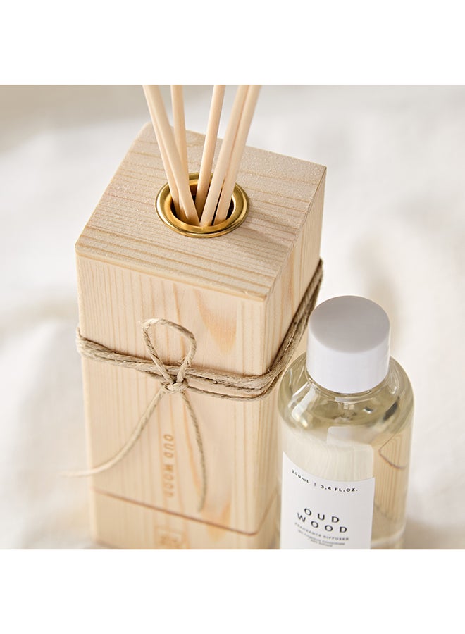 Home Box Eden Oud Wood Gift Set in Wooden Box - Image 2
