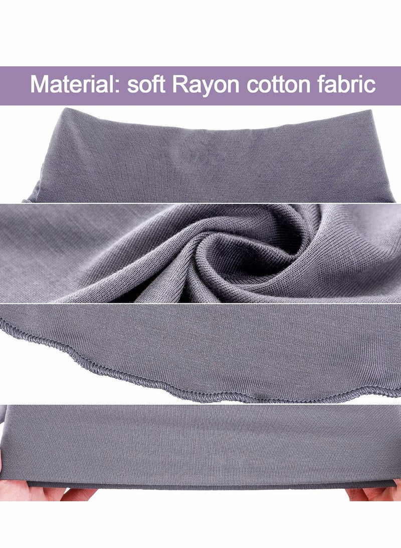 SYOSI Fake Collar Detachable Turtleneck, Cotton Women's Mock Turtleneck, Winter Dickey Collar Wrap for Women, 4pcs - Image 2