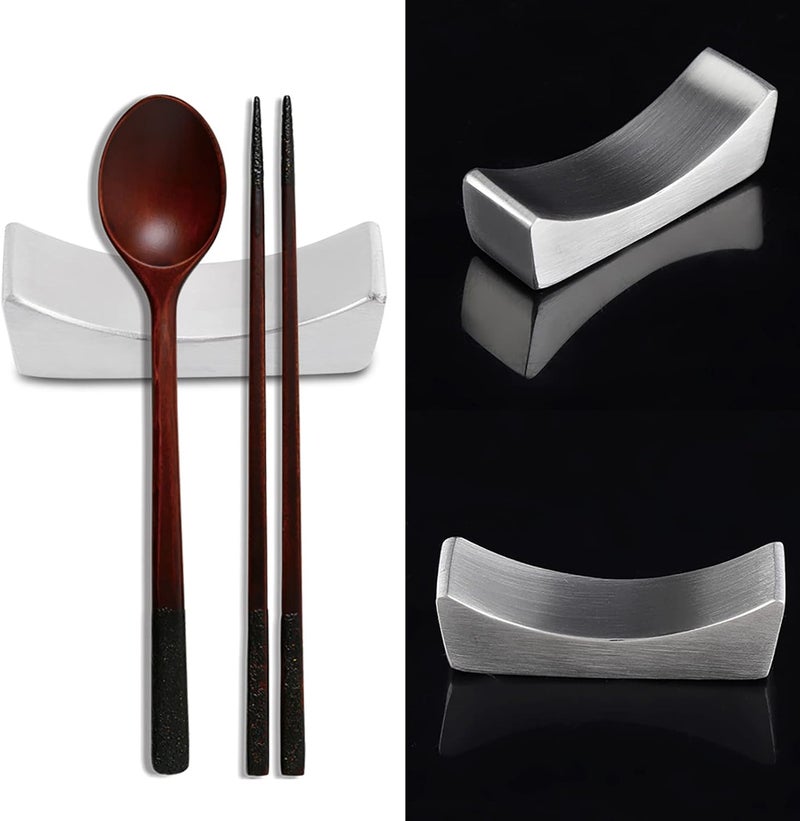 AUNMAS Dinnerware Holder, Stainless Steel Chopstick Holder for Home Kitchen Tableware, Food Grade Non Stick Easy - Image 5